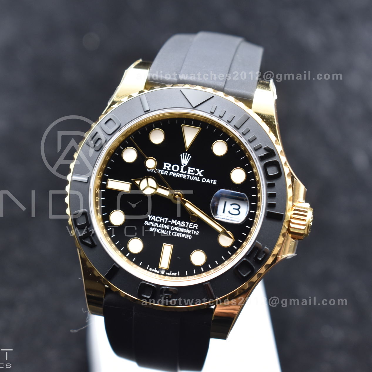 Yacht-Master 226658 ARF 1:1 Best Edition on Oysterflex Strap VR3235 (Gain Weight)